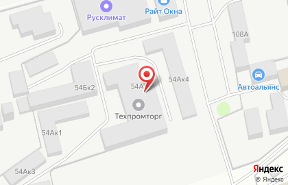ГЛАВСНАБ на улице Тухачевского на карте