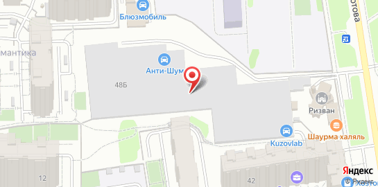 Автосервис Вилгуд на улице Хусаина Мавлютова на карте