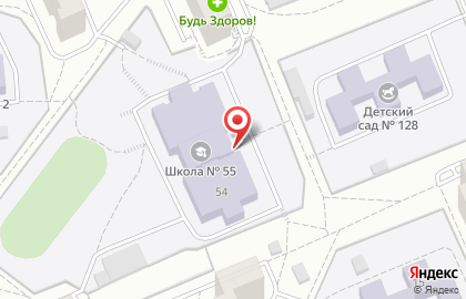 Школа футбола ЧЕмпион Чебоксары на улице Ленинского Комсомола на карте