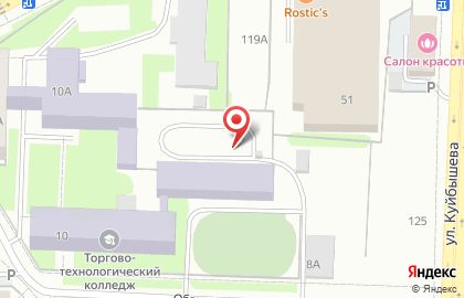 Автостоянка в Перми на карте