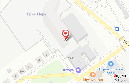 ООО Напольные покрытия на улице Бажова на карте