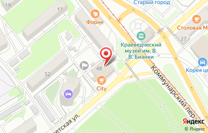 Банкетный зал City Hall на Советской улице на карте