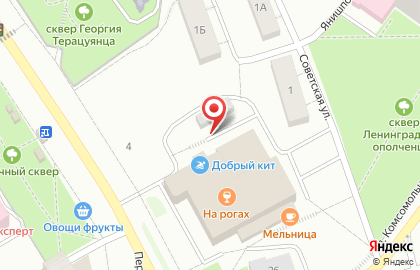 Мини-отель Harland на Первомайском проспекте на карте