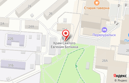 Первоуральская типография на карте