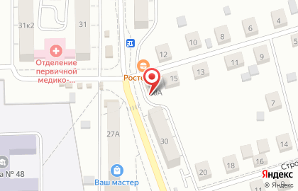 Кафе быстрого питания в Московском районе на карте