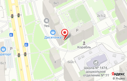 Дом быта в Москве на карте