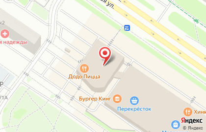 Сеть супермаркетов цифровой и бытовой техники DNS на карте