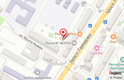 Taxsee на проспекте Гамидова на карте