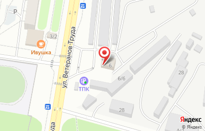 Ясень в Тюмени на карте