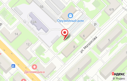 Otto на улице Матросова на карте