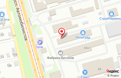Торгово-производственная компания Двери & Погонаж в Железнодорожном районе на карте