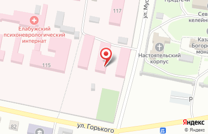 Елабужский психоневрологический интернат на карте