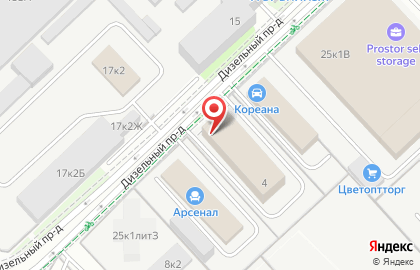 Компания АвтоТехЦентр в Московском районе на карте