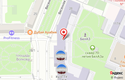 Банкомат Банк Москвы на Весенней улице на карте
