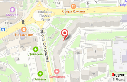 Магазин электронных сигарет Lava Vape Shop на карте