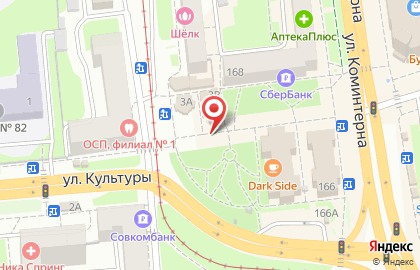 Указатель системы городского ориентирования №5954 по ул.Ефремова, д.3в р на карте