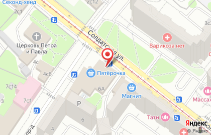 Магазин электротоваров в Москве на карте