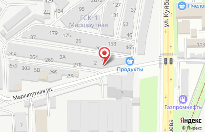 Продуктовый магазин в Перми на карте