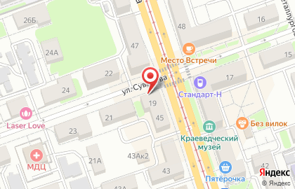 Магазин женской одежды Pompa на проспекте Ленина на карте