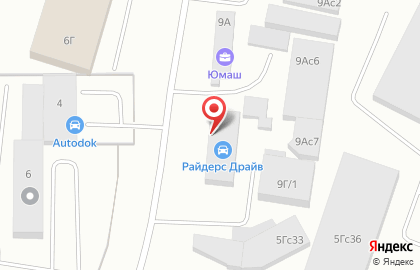 Транспортная компания GTD в Советском районе на карте
