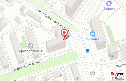 Магазин разливного пива Beer Market в Украинском бульваре на карте