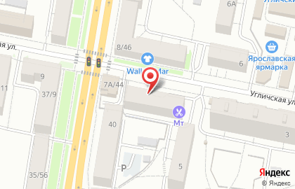 Прайм в Ярославле на карте