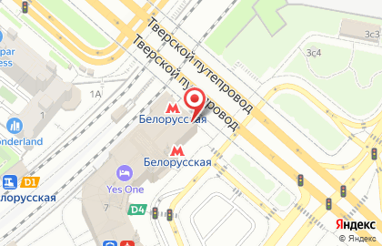 Банкомат ВТБ на площади Тверской Заставы, 7 стр 1 на карте