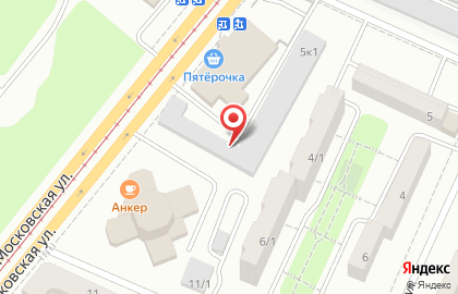 Автомастерская Александра Беляева на Московской улице на карте