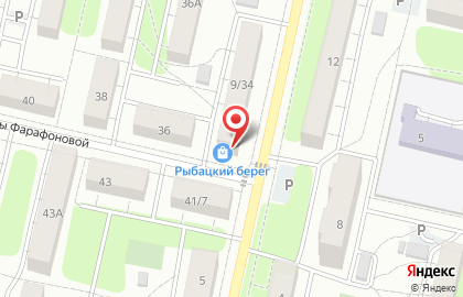 Рыбацкий берег на карте