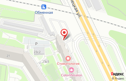 Продуктовый магазин в Москве на карте