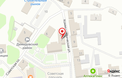 Салон связи Связной на Советской улице на карте
