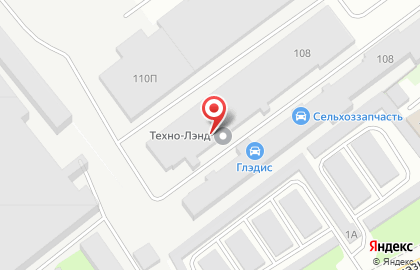 Компания Техно-Лэнд на улице Леона Поземского на карте