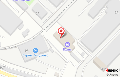 Группа компаний Юлис на улице Монтажников на карте