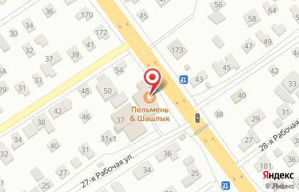 Пельмень & Шашлык в Октябрьском районе на карте