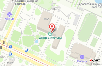Дворец культуры г. Барнаула на карте