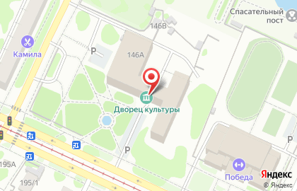 Дворец культуры г. Барнаула на карте