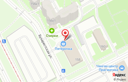 Аптека Горздрав на Бухарестской улице, 158 на карте