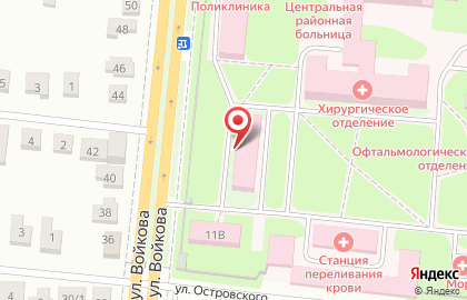 Муромская городская больница №3 на улице Войкова на карте