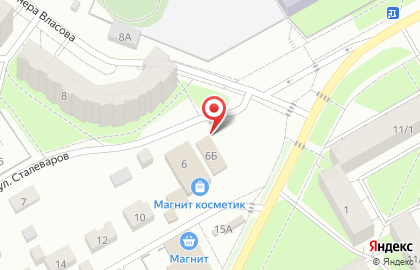 Автомойка 24 в Индустриальном районе на карте