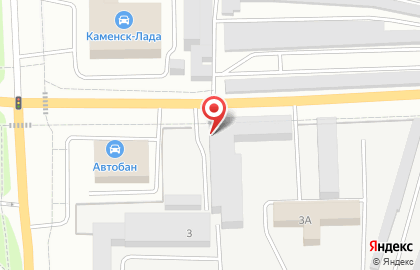 Автомойка Авто Баня в Каменск-Уральском на карте