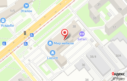 Торговый дом Италгаз в Советском районе на карте
