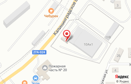 Соленушка в Калининграде на карте
