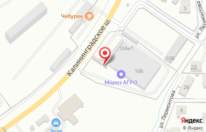 Соленушка в Калининграде на карте