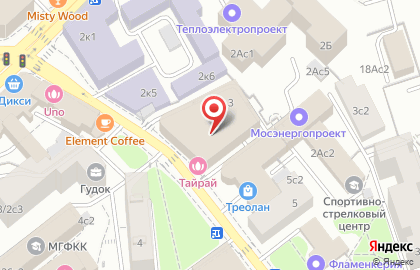 Студия персональных тренировок EMS & Dance на Доброслободской улице на карте