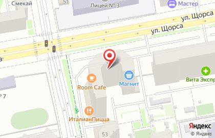 Суши-бар Суширолла в Екатеринбурге на карте
