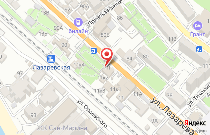 Агентство внутреннего туризма Лазаревский отдых на карте