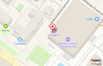 Магазин запчастей и аксессуаров для мобильных телефонов TAGGSM.ru на набережной Северной Двины на карте