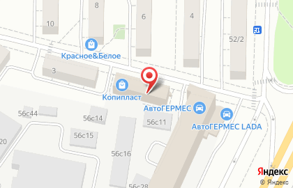 Меркурий-Сервис на Симферопольском бульваре на карте