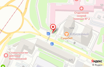 Магазин БМПЗ на улице Малахова на карте