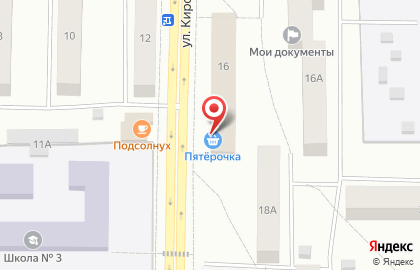 Супермаркет Пятерочка в Санкт-Петербурге на карте